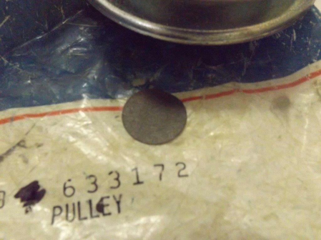 FRIGIDAIRE ELECTROLUX WASHER 633172 PULLEY NEW FRIGIDAIRE ELECTROLUX WASHER 633172 PULLEY NEW